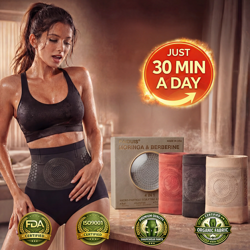 𝐏𝐚𝐢𝐝𝐮𝐢𝐬® 😈Shorts Moldeadores y Termogénicos 4-en-1 con Micro-Partículas de Moringa y Berberina